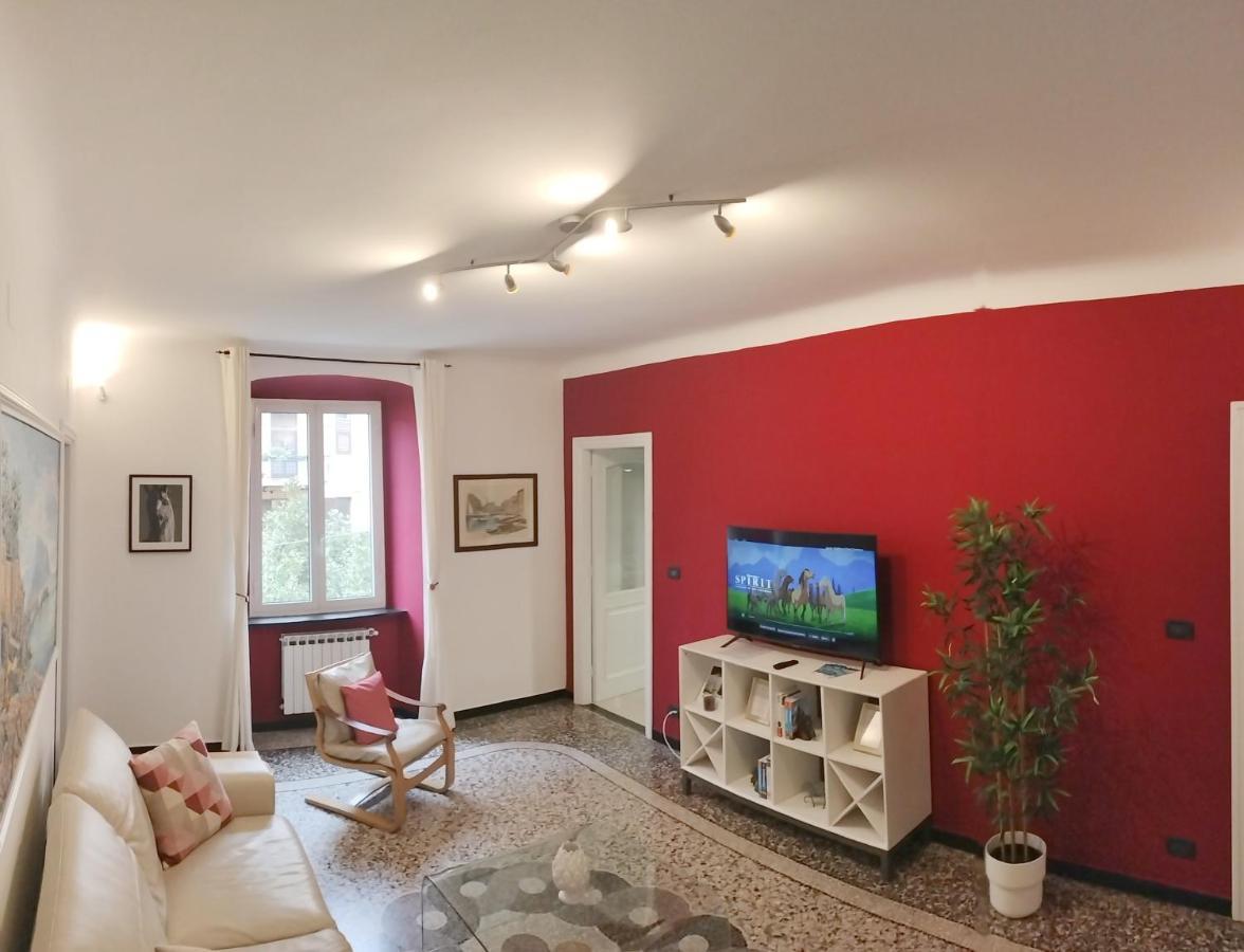 Principe Station & Castelletto-Flatx4-Optional Parking Appartement Genua Buitenkant foto